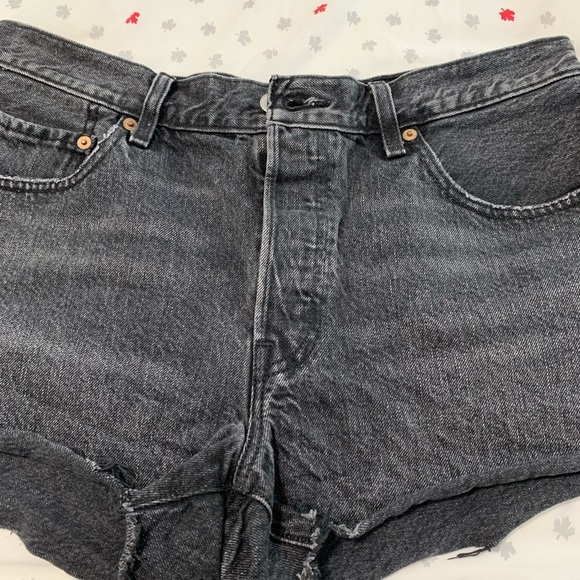 levis denim short black - Picture 3 of 5